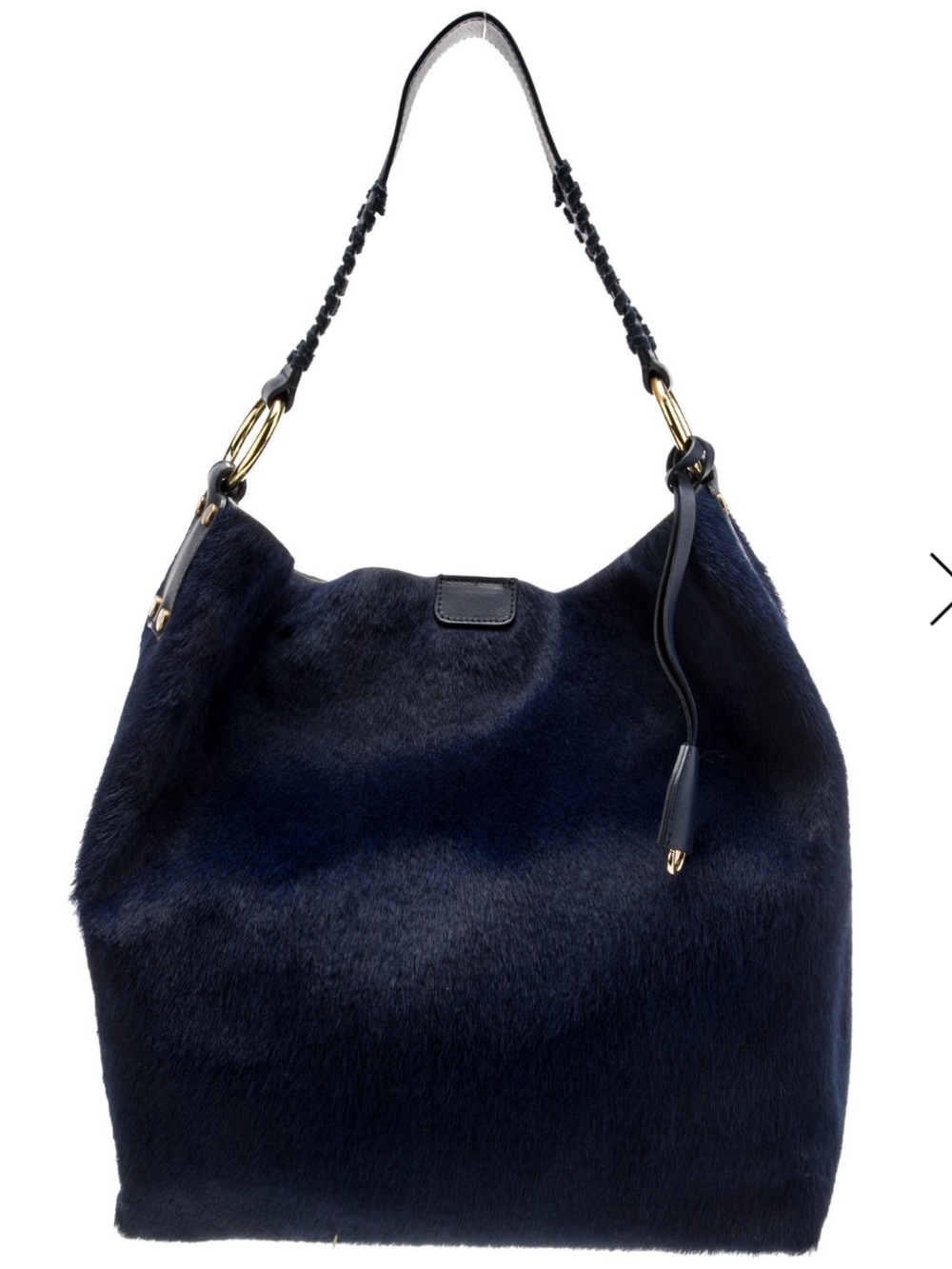 MARK & GRAHAM Pony Hair Calf Leather Telluride Shoulder Bag